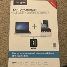 Targus APA32US Laptop Charger With USB Fast Charging Port picture