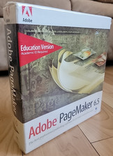 Adobe PageMaker 6.5 EDU Edition FOR MAC / OS - NEW Sealed - READ picture
