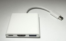 For Apple USB C to Digital AV Multiport Adapter HDMI/USB-C/USB picture