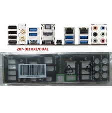 For Asus Z87-DELUXE/QUAD & Z87-DELUXE/DUAL Shield I/O IO Backplate Motherboard picture