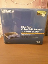 Linksys EtherFast Cable/DSL Router with 4-Port  Switch NIB Sealed (never opened) picture