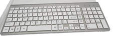 J JOYACCESS White Wireless Keyboard, 2.4G USB Ultra Slim and Compact Computer... picture