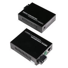 2 PCS SC Single Mode Gigabit Ethernet Media Converter BiDirectional 20km picture