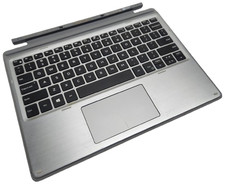 Dell K18M Latitude 7200 7210 2-in1 Tablet Mobile Keyboard 24D3M ~ Aluminum picture