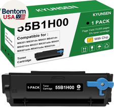 55B1H00 Toner Cartridge with Chip Compatible for Lexmark 55B1000 Toner for MS431 picture
