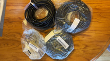 3 25 feet Black RJ-45 to RJ-45 Ethernet Cable 8 Conductor MPN X004MNM0SH picture