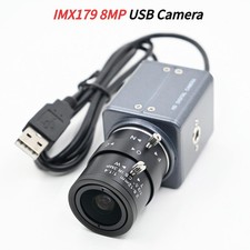 Imx179 Hd USB Camera 8mp, Mini Case Webcam with 5-50mm 2.8-12mm Varifocal Cs Len picture