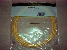  NEW ORTRONICS OR-MC5E09-04 Clarity Category 5E Modular Patch Cord, 9 ft, Yellow picture