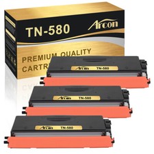 3PK TN580 Toner Cartridge For Brother HL-5240 HL-5250 MFC-8460N 8660DN DCP-8060 picture