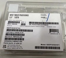 1.92TB Intel SSD P5520 Series DC NVME U.2 2.5