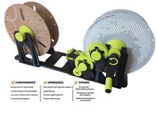 UPGRADED Universal 3D Filament Respooler/Spooler - Pre-assembled - Bambu Lab picture
