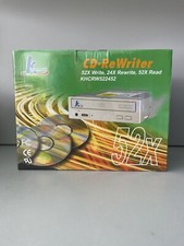 Vintage K Hypermedia CD-ReWriter 52x Write, 24x Rewrite, 52x Read KHCRW522452 picture
