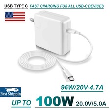 100W Universal Charger Portable USB C Laptop Adapter 96W AC Adapter Computer picture