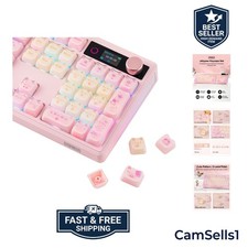 128-Key JellyPaw Keycaps with Cute Cat Design - Perfect for Gaming Keyboards picture