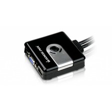NEW IOGEAR 2-Port USB KVM Switch GCS42UW6 | ONE TOUCH SWITCHING picture