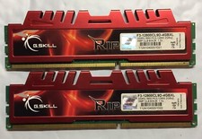 2GBx2 G.Skill RAM sticks DDR3 F3-12800CL9D-4GBRL 2x2Gb PC3-12800 1600 PC3-12800 picture