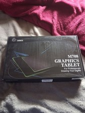 Ugee M708 Graphic Drawing Tablet, 10x6 in - Black (FBA_UG-M708-US) *Barely used* picture
