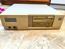Vintage NEC PowerMate SX Plus Desktop PC PM-80-100X 16MHz Computer w/ Cords picture