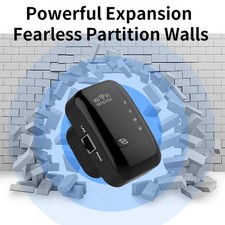 300Mbps WiFi Range Extender Internet Booster Wireless Signal Repeater Amplifier picture