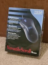 Vintage IBM Versatile Scroll Computer Mouse PS2 Wired  09N5513 New Sealed picture