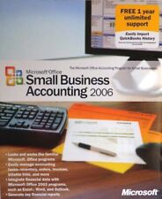 Microsoft Office Small Business Accounting 2006 Full Version w/ License & Key picture