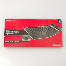 Microsoft Bluetooth Mobile Keyboard 6000 With Number Pad CXD-00001 Brand New picture