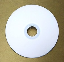 10 PHILIPS Blank 16X DVD-R DVDR White Inkjet Hub Printable 4.7GB Media Disc picture