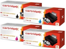 4 Non-OEM Toner Cartridge Set For 125A HP LaserJet CP1514n CP1515n CP1518ni picture