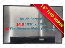 NV140WUM-T01 V8.0 LCD LED Touch Screen 14