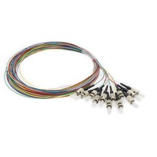 5 Pack of 12-Pack 3m ST/UPC Singlemode LSZH 0.9mm Multicolor Pigtail picture