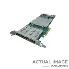 NetApp 4-Port 12GbE QSFP PCIe x8 SAS Host Bus Adapter 111-02026+B0 110-00401+B0 picture