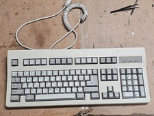 Clean Retro Vintage Honeywell 101WN63S-1E Keyboard 5-Pin DIN AT PC  Key Tronic 2 picture
