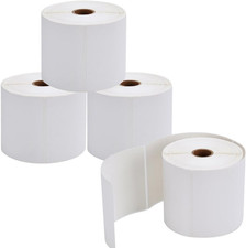 Shipping Labels 4x6 Thermal Compatible Zebra 2844 ZP-450 ZP-500 4 Rolls picture