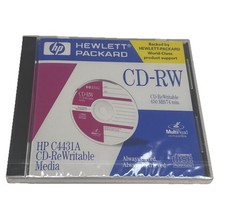 HP Hewlett Packard CD-RW C4431A CD-ReWritable Media CD New Sealed picture