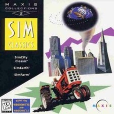 Sim Classics Collection 2 PC MAC CD SimFarm SimEarth SimCity make farm city game picture