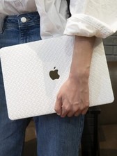 Braided PU Leather Shell Case Cover For Apple MacBook Air MacBook Pro 13 14 16 picture