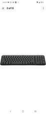 Logitech K250 Compact Bluetooth Keyboard w/ Numpad, Recycled Plastic, Graphite picture