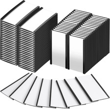 Gueevin 200 Pcs Magnetic Label Holders Bulk 4
