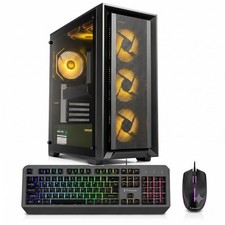 Prebuilt Gaming PC Desktop Intel i7 RTX 3050 16GB RAM 512GB SSD Win11 Pro WiFi6 picture
