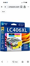E-Z Ink LC406XL Ink Cartridges 4 Pack for Brother MFC-J4335DW J6955DW picture