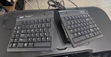 Kinesis Freestyle2 Split Ergonomic Keyboard PC USB Wired w/ V3 Lifters KB830PB picture