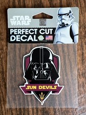 Arizona Sun Devils STAR WARS Darth Vader PERFECT CUT DECAL 4
