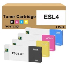 4 Pack 220ML ESL4 Ink Cartridge Replacement for  Eco-Sol MAX 2 RF-640 VS-300i picture