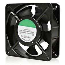 StarTech.com 120mm Axial Rack Muffin Fan for Server Cabinet, 120 mm, Black  picture