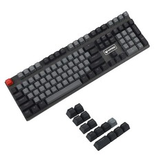 Double Shot 122 Dyed PBT Shine Through OEM Profile Backlit Keycaps Dolch MX picture