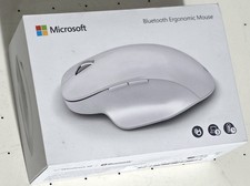 Microsoft Bluetooth Ergonomic Wireless Optical Mouse White 3-Button 1955 DPI picture