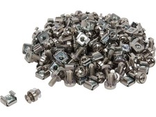 StarTech.com CABSCREWM62 100 Pkg M6 Mounting Screws and Cage Nuts for Server picture