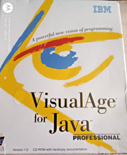 VINTAGE NEW SEALED VISUAL AGE FOR JAVA PROFESSIONAL VERSION 1.0 PC SOFTWARE picture
