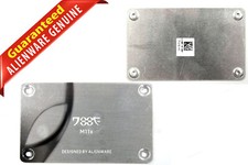 Dell OEM Alienware M11X R1 & R2 Laptop Metal Plate Name Badge Replacement 85YK9 picture