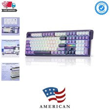 K745 PRO Wireless Gasket RGB Gaming Keyboard, 108 Keys Mechanical Keyboard w/... picture